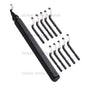 Deburring Tool with 10 Extra High Speed Steel Swivel Blades Works on Metal Resin PVC Pipes Copper Plastic and 3D Printed Edge