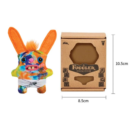 Baby Fugg Fuggler Monster Plush Doll  Original Rabid Rabbit Funny Ugly Hedge Grog Screech Wide-Eyed Teeth Monster With Box