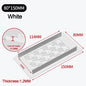 Aluminum Alloy Vents Cover Rectangle Louver Air Vent Decor 50/80mm Wide Breathable Mesh Hole Ornaments