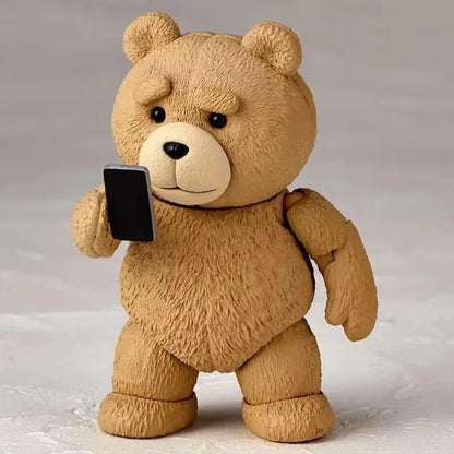 Movie Ted 2 Bjd Ted Teddy Bear Joint Movable Action Figures Gk Yamaguchi Style Model Collectible Ornament Doll Toy Birthday Gift