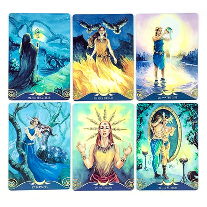 12*8.5cm Oracle Cards Fate Divination Family Leisure and Entertainment Board Playing Game Holiday Games, Christmas Gifts