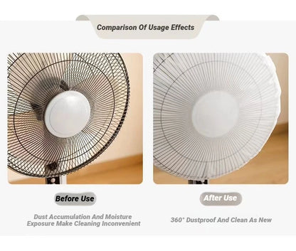 Waterproof Dustproof Wear Resistant Round Washable Electric Fan Dust Bag Household Protective Cover