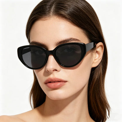 2026 luxury brand designer big cat eye sunglasses for women men trendy sunshade eyewear sun glasses travel drive hiking fishing