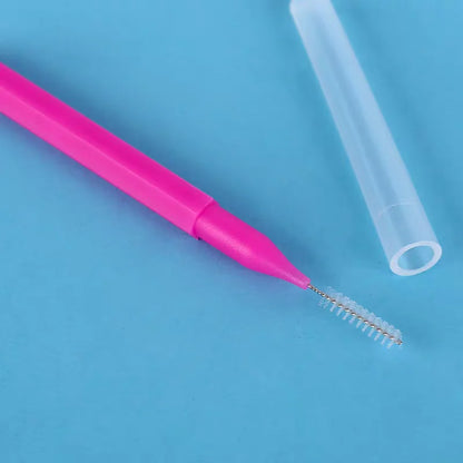 20/50PS Portable Mini Eyebrow Brushes Disposable Eyelash Brow Lifting Brush Applicators Lash Extension Comb Beauty Makeup Tools