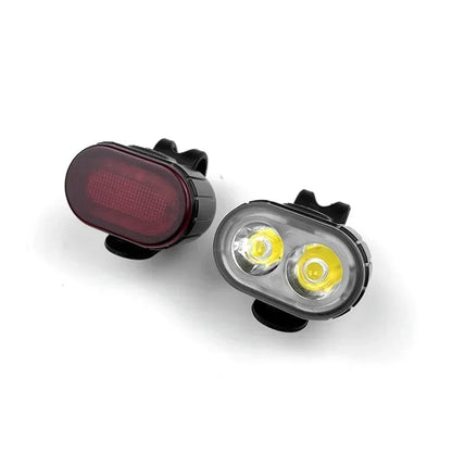 USB-C Rechargeable Bicycle Lights Bike Safety Warning Lamp Outdoor Waterproof Cycling Flashlight For Mountain And Road Bikes