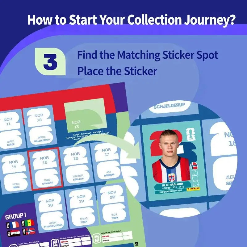 Genuine 2026 FIFA World Cup Panini Original Stickers International Version Rare Collection Football Fan Souvenir Present