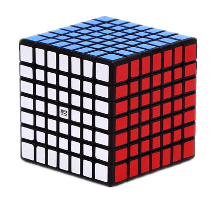 Qiyi Magic Cube 2x2 3x3 4x4 5x5 6x6 Black Stickers Educational Puzzle  Magic Cube Toys For Children Kids Gift Toy Cubo Magico