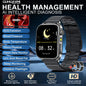 2026New Laser Therapy Care SmartWatch ECG Health Monitor Blood Lipids Uric Acid Heart Rate Tracking Fitness Smartwatch Men Women