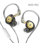 KZ EDX pro Earphones Bass In Ear Monitor Headphones Sport Noise Cancelling HIFI Headset New Arrival!
