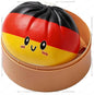 2026 football series steamed bun Squishy Stress Ball Fidget Toy, Soft Squeeze Anxiety Relief Sensory Toy for Kids Adults