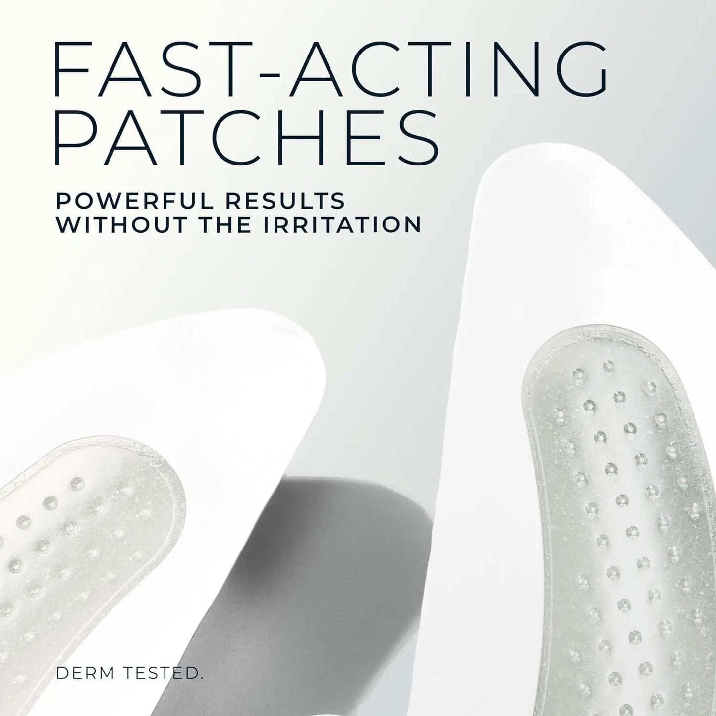 Retinol Microneedle Eye Patches with Hyaluronic Acid & Firming Peptides,for Forehead, Eye Area, Crow's Feet & Smile Lines,1Pair.