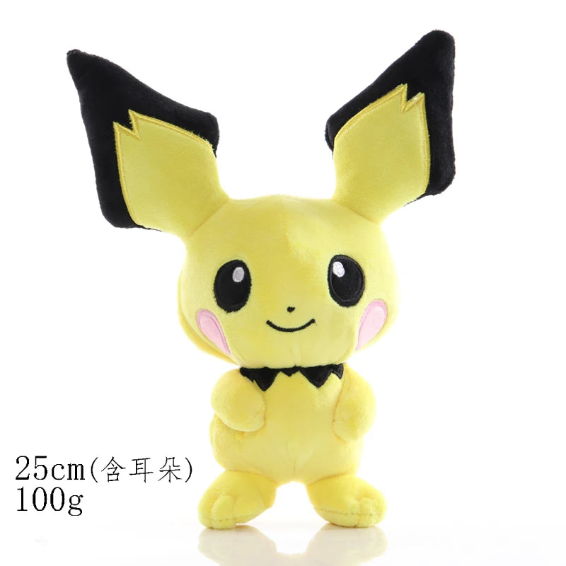 Pikachu Plush Toy Pokemon Charizard Eevee Blastoise Stuffed Doll Venusaur Gengar Totodile Lapras Mewtwo Stuffed Doll Xmas Gifts
