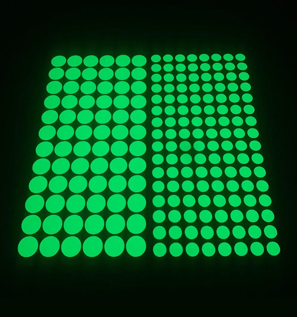 Luminous Dots Glow Wall Sticker Fluorescent Home Kid'S Room Diy Self-Adhesive Decorative Glow In The Dark Decals 2026 Christmas