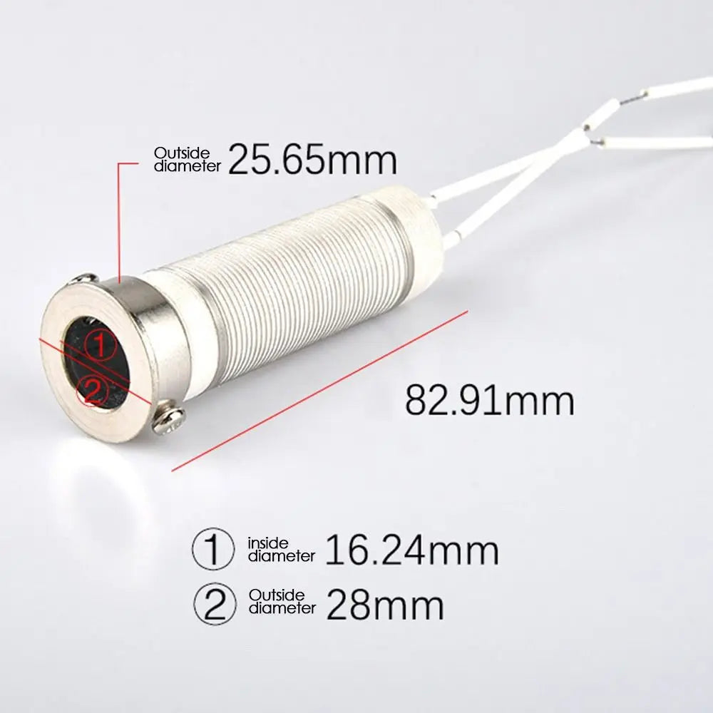 220V 75W100W150W200W300W500W Soldering Iron Core Heating Element Replacement Welding Tool Mica Externally Heating Core