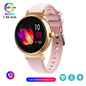 Bluetooth Call Smart Watch Screen Always Display 1.04 inch AMOLED Screen Fashion Ladies Smartwatch Metal Body Small Screen Watch