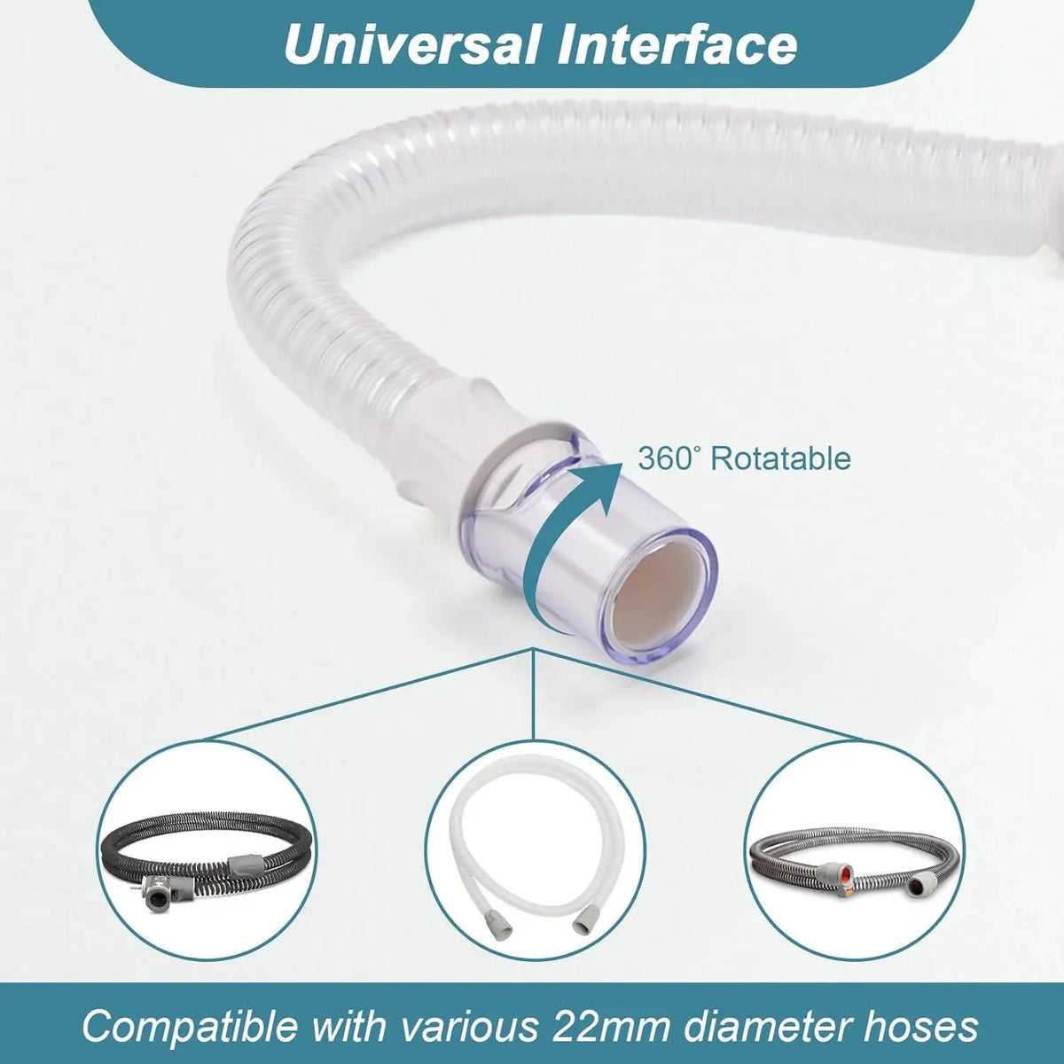 FHC P40 CPAP Nasal Pillow Mask 3-in-1 S/M/L Silicone Cushions for CPAP/BIPAP Device Snoring & Apnea Therapy Sleep Aid