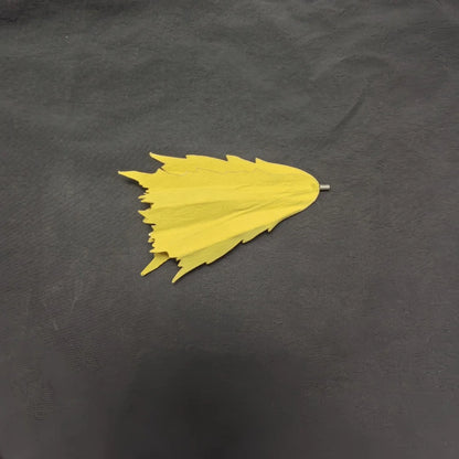 My Hero Academia SHF Anime NEW Handmade Midoriya Izuku Yellow cloak clothes Built In Iron Wire Is Suitable for 1/12 Toys