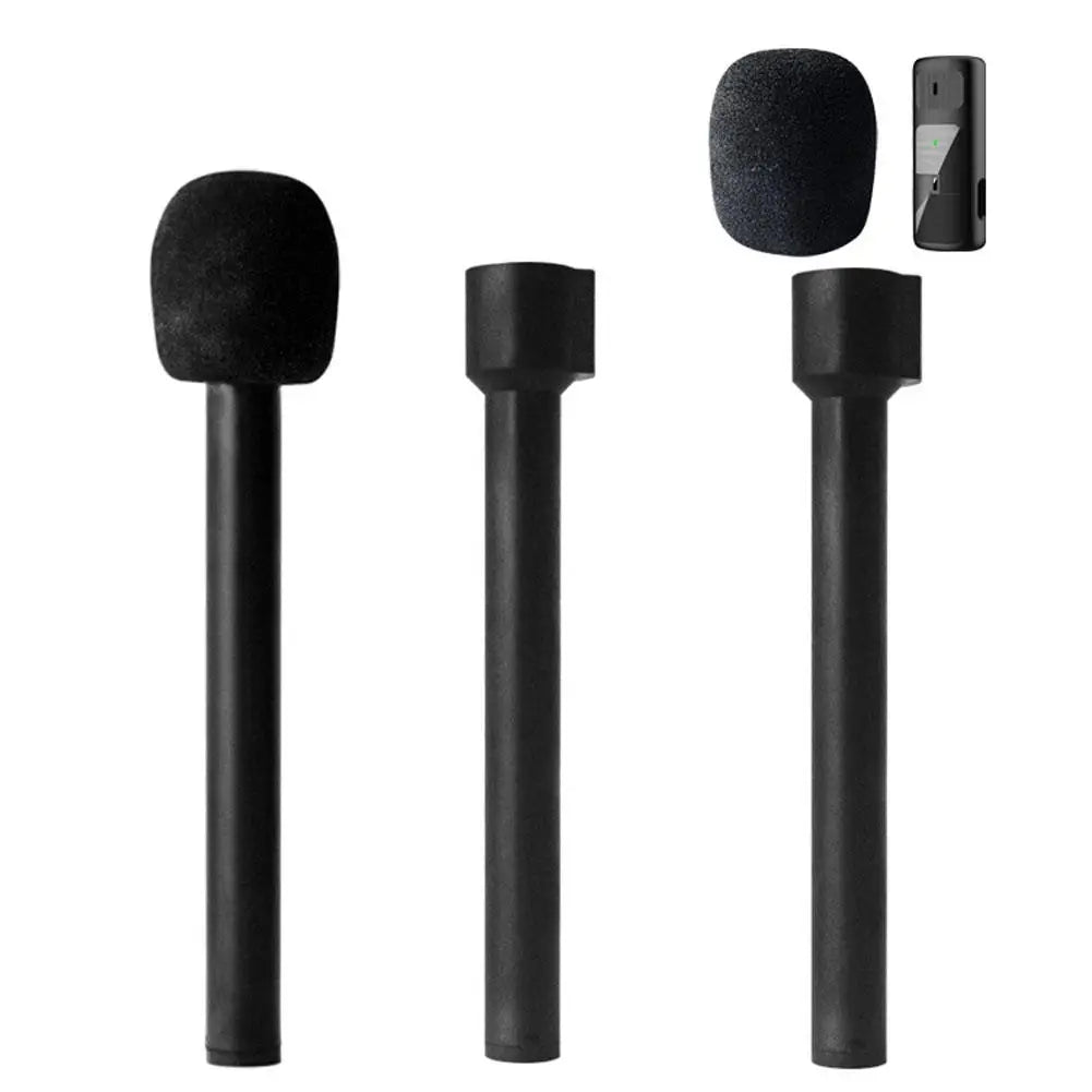 Handheld Wireless Microphone Interview Stick For Dji Mic Portable Wireless Mics Handheld Mount Adapter For Interviews Speech