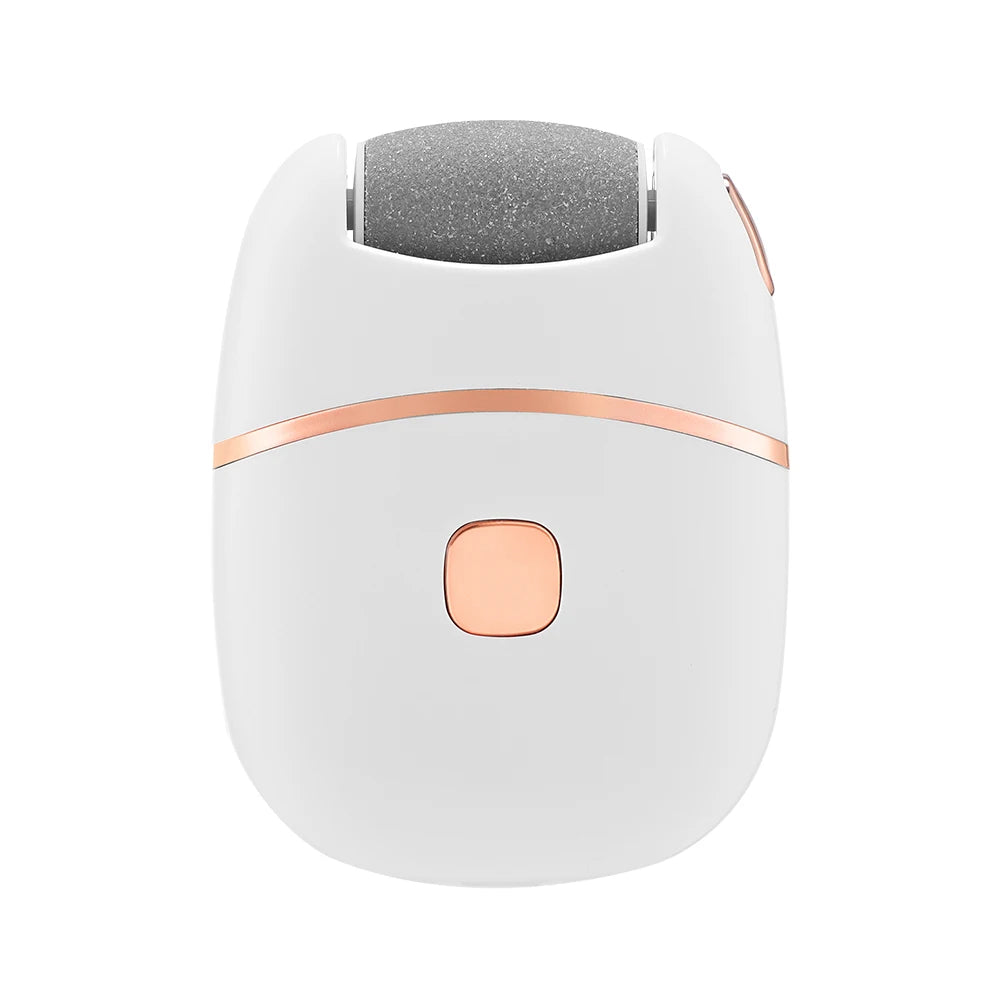 Rechargeable Electric Foot Grinder for Thick Faux Leather USB Personal Care Tool with Interchangeable Heads Grooming Tool