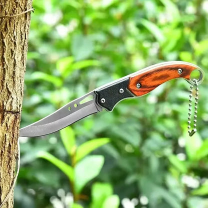 Pocket Portable Mini Folding Knife Stainless Steel Self-defense EDC Multi-purpose Camping Camp tools Halloween style