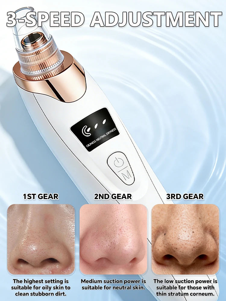 Electric Blackhead Remover Vacuum Cleaner Black Dots Vacuum Cleaner Skin Pimple Acne Extractor Facial Cleaning Electric
