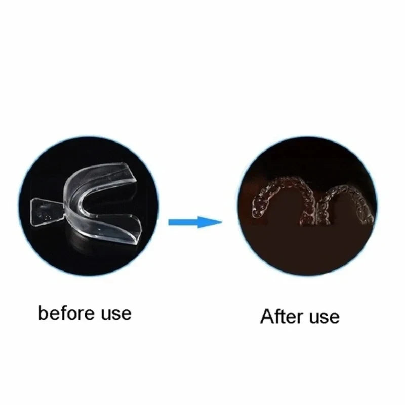 2-12Pcs Anti Snoring Bruxism Sleeping Mouth Guard Night Guard Gum Shield Mouth Tray Stop Teeth Grinding Sleep Aid Health Care