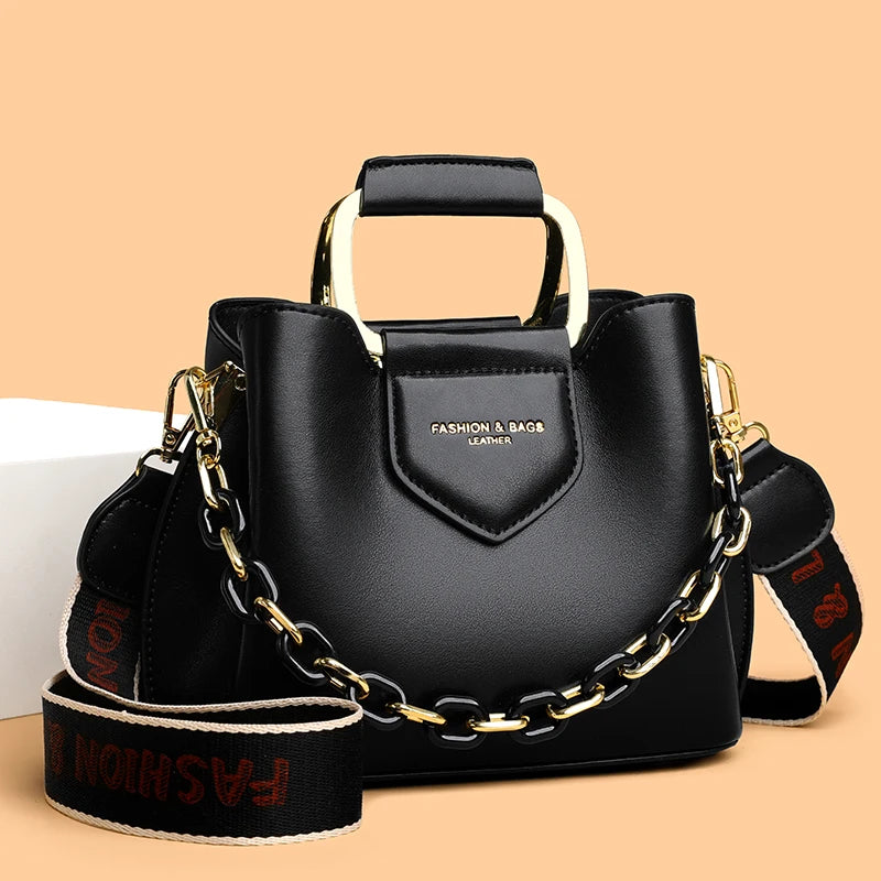New Shoulder Bags High quality PU for Women Fashion Women's Bag high-quality Design Advanced Underarm Handbags Beautiful Purses