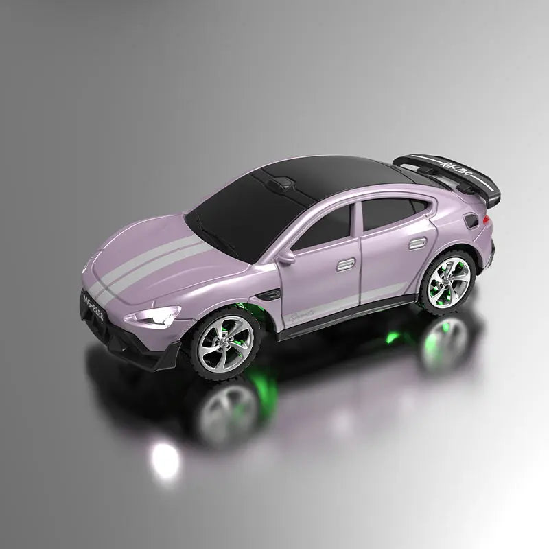 New 1:64 Rc Car Mini 2.4Ghz City Road Handle High Speed Alloy All Terrain Remote Control Car Dual Control Children's Toys Gifts