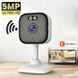 5MP Mini Cube Camera 2.4G Wifi Indoor Security IP Cam with Two Way Audio 2K Human Detection Smart Home Baby Monitor Tuya