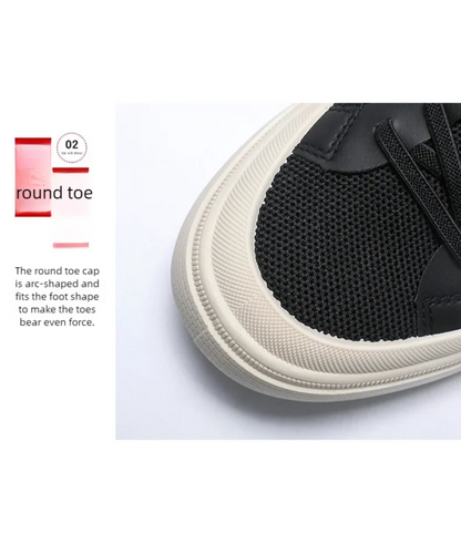 Men's breathable mesh casual shoes  summer lightweight soft soled comfortable outdoor walking shoes youth versatile trendy shoes