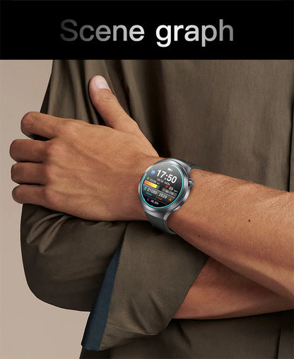 2026New 1.73-inch Sapphire AMOLED Smart Watch Men Women ECG Uric Acid Blood Pressure Health Track Call Clock Care Smartwatch NFC
