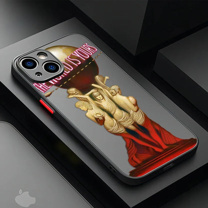 Scarface Tony Montana Phone Case For iPhone 17 16e 16 15 14 13 12 11 Mini Pro Air  Max X XR XSMax 7 8 6 6s Plus Matte Clear Back