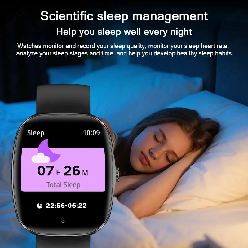 LIGE Originalny Smartwatch Mężczyźni Kobiety Połączenia Bluetooth Zegarek Pulsometr Wodoodporny Smartwatch Zdrowie Dla Androida IOS