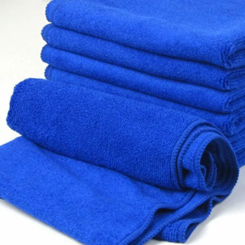 Microfiber Car Cleaning Towels Super Absorbent Car Drying Cloth Household Car Care Detailing Hemming Towel Duster Rags