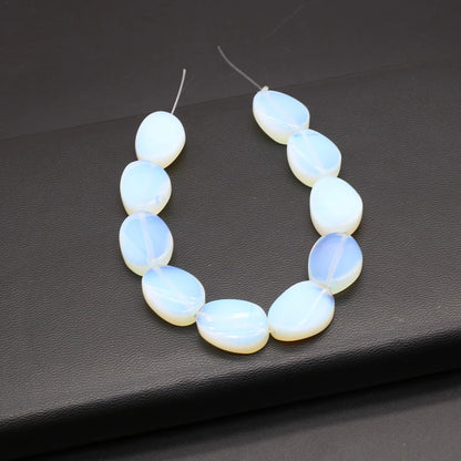 Natural Blue Turquoise Beads Faceted Natural Rose Quartzs Loose Spacer Beaded for Women DIY Jewerly Necklace Bracelet 19x14mm