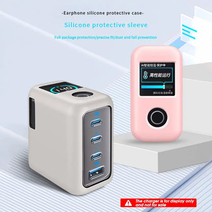 Soft Silicone Protective Case For Anker Zolo 140W Power Bank Portable Travel Shockproof Waterproof Carrying Protective Case