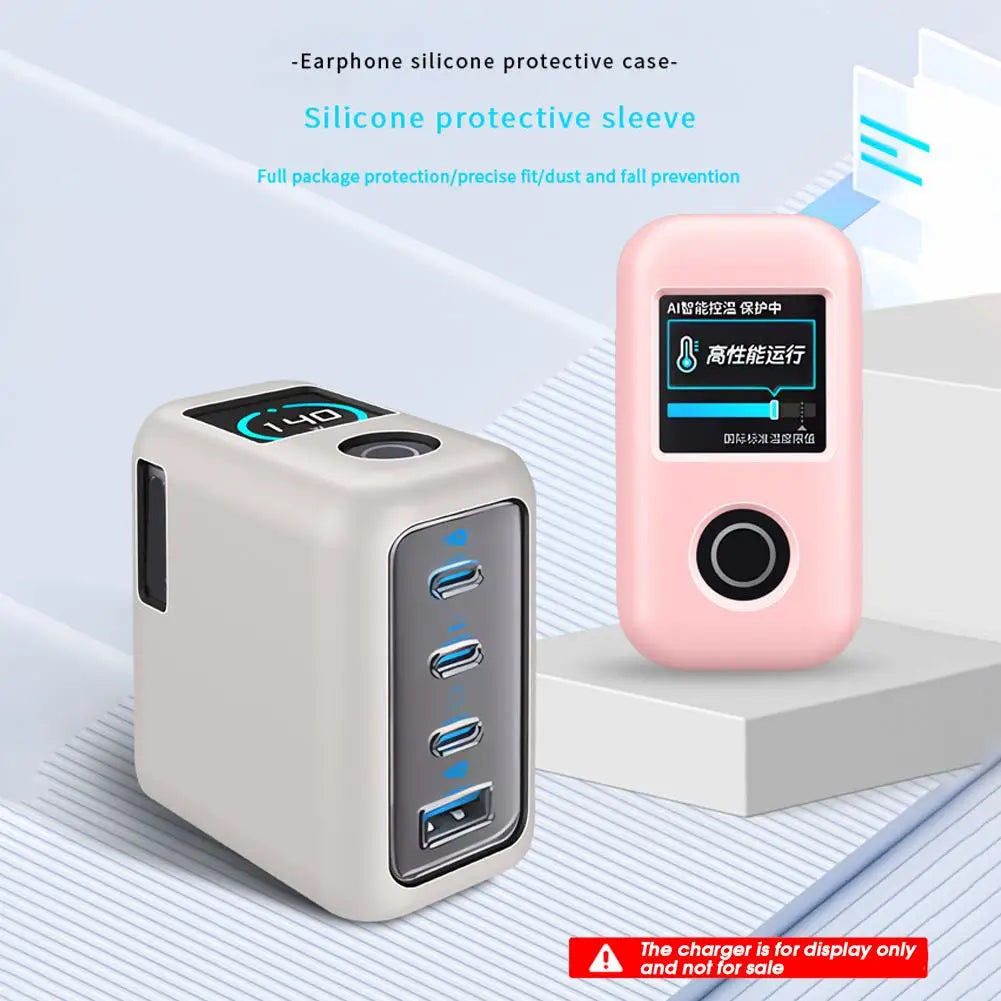 Soft Silicone Protective Case For Anker Zolo 140W Power Bank Portable Travel Shockproof Waterproof Carrying Protective Case