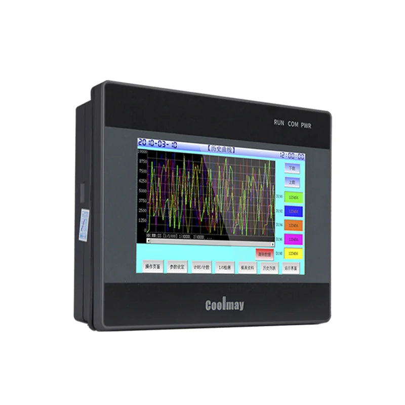 coolmay  4.3 inch plc all in one cost save HMI PLC All in one come with 4 AD Factory directly Sell Customization