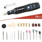Mini Lithium Electric Drill 3.7V Cordless Rotary Tool for Engraving, Sanding, Polishing, Carving, Cutting, DIY Crafts