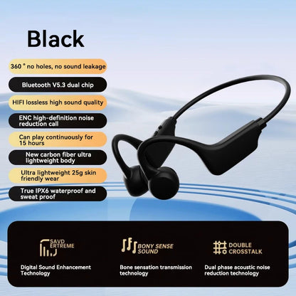Bone Conduction Headphones IPX8 Waterproof MP3 32GB Bluetooth 5.4 Sports Headphones with Mic for Swimming Running Fitness 2026