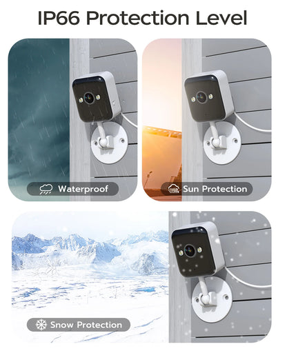TYRVE 1080P Wifi IP Camera Outdoor CCTV Surveillance Camera 5x Digital Zoom Color Night Mini Security Camera Home Baby Monitor