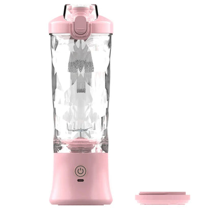 Household Fruit Electric Juicer Portable Juicer Blender USB Rechargeable Fruit Mixer 600ML Fruit Juicer Multi-functional Blender