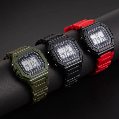 New Military Sport Watch Waterproof LED Watches for Men Fashion Luxury LED Electronic Watch Male Clock Shockproof Digital Watch