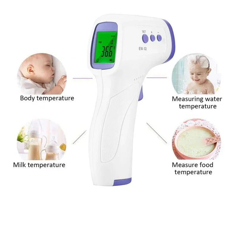 Digital thermometer for adults/children,baby thermometer without touching the forehead,fever alarm/infrared thermometer/Oximeter