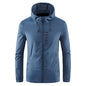 Outdoor Fashion Thin Sports Coat Men Mountain Climbing, Travel, Fishing, Camping, Waterproof Sun-protective Hooded Skin Clothing