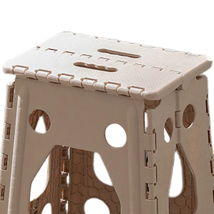 Portable Foldable Stool Outdoor Indoor Dining Table Chair 18 Inch Folding Step Stool 400 LBS Capacity Collapsible Plastic Stools