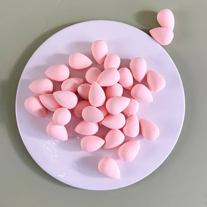 3/20/60Pcs Portable Reusable Water Drop Shape Mini Blender Sponge Beauty Cosmetic Foundation Cosmetic Sponge Makeup Blender
