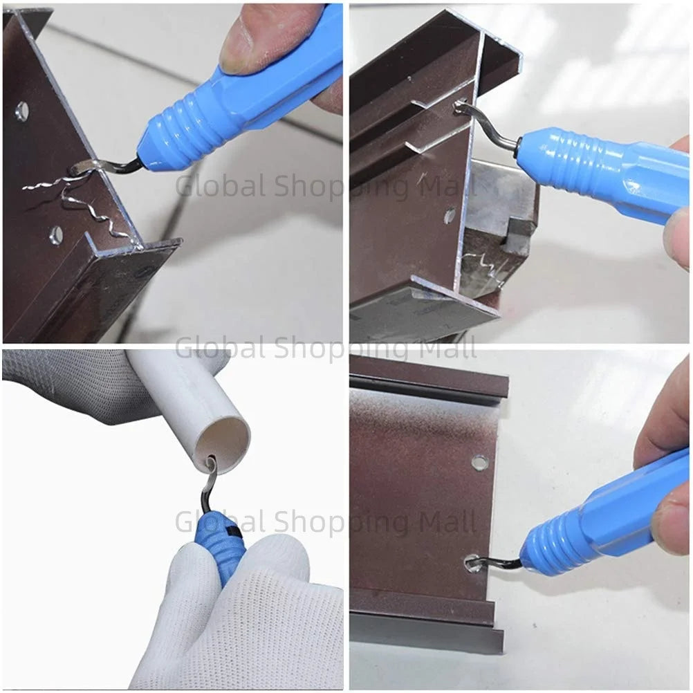 10PCS Swivel Blades 360 Degree Rotary Head for Hand Deburring Tool Kit High Speed Burr Removal Blade BS1010 BS1018 BK3010 BS3010