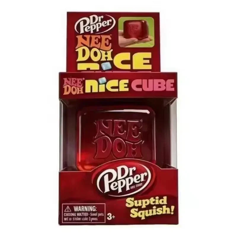 말랑이Schylling Needoh Nice Cube Sensory Nice Cube Stress Relief Squishy Cube Anti-Anxiety Squeeze Object For Focus ADHD Population