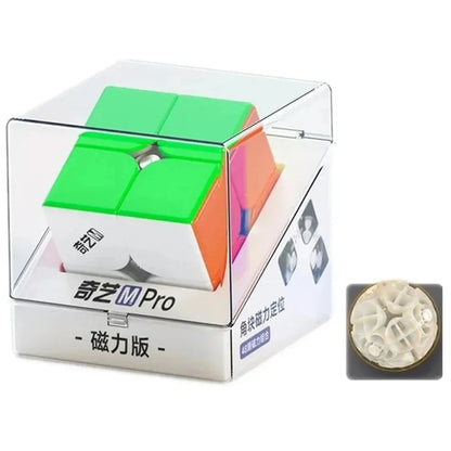 QiYi M Pro Series 2x2 3x3 4x4 Pyramid Magnetic Magic Cube Professional Speed Cubes Education Puzzle  Cubo Magico Toys Gifts